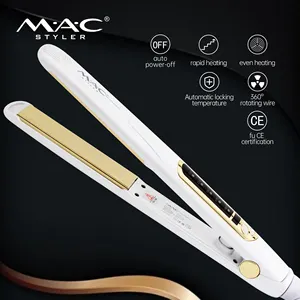 Máy Duỗi Tóc Mini Du Lịch 1 Inch, Máy Duỗi Tóc Mini, Máy Ép Tóc Bằng Sứ Titan 5 Tốc Độ Nhiệt Độ