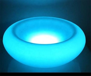 Modern LED Illuminated Fruit Plate Tray Colorful Simple Design Light-Up Color-Changing Feature Plastic <strong>Bar</strong> <strong>Furniture</strong> <strong>for</strong> <strong>Home</strong> - Product Image 3