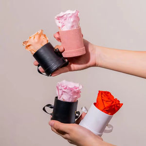 Vente en gros de cadeaux événementiels de qualité supérieure Boîte de roses <span class=keywords><strong>éternel</strong></span>les colorées avec logo personnalisé pour la fête des mères Cadeaux événementiels - Product Image 5
