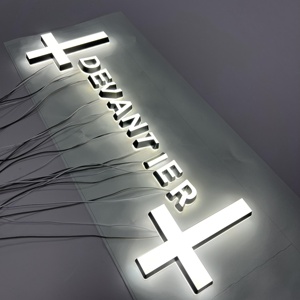 Chất lượng cao may mắn Acrylic Nhân Vật Trung Quốc dẫn đăng ký <span class=keywords><strong>frontlit</strong></span> và <span class=keywords><strong>Backlit</strong></span> dẫn chiếu sáng dấu hiệu - Product Image 6