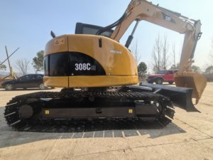 Good Quality Used Caterpillar 308 Excavators Secondhand 8Ton Digger Thumb Attachment Quick Coupler Breaker CE - Product Image 2