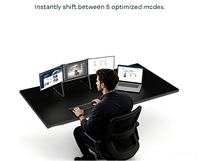 Moniteur portable triple LED IPS 16 pouces, vente en gros d'usine, 2560x1600 60Hz, 3HDMI, USB, haut-parleur intégré, compatible Mac, Android, iOS