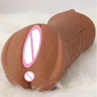 Godet de masturbation masculin 3-en-1 en TPE, souple et de qualité médicale, avec fonctions de succion et de simulation de vagin, bouche et vulve, pour une stimulation orale réaliste