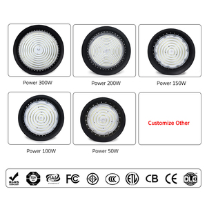 Siêu Sáng 300W Thương Mại & Công Nghiệp Thay Đổi Độ Sáng Trong Nhà Nhà Nhà Để Xe Nhà Máy Ufo LED Bãi Đậu Xe Ánh Sáng Bay Cao Ánh Sáng - Product Image 5