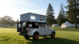 Casa Rodante de Lujo Moderna, Expandible, Estándar Australiano, de Fibra de Vidrio Ligera, para 3 Personas, con Baño y Cocina, en Venta - Product Image 2