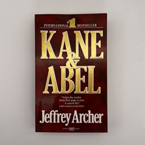 Cuốn tiểu thuyết bán chạy nhất Kane và Abel của Jeffrey Archer quốc tế bán chạy nhất ràng buộc hoàn hảo in trên giấy nghệ thuật - Product Image 1