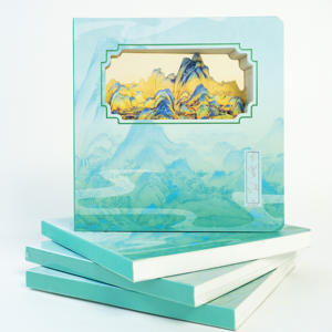 Carnet créatif original ODM, <span class=keywords><strong>mille</strong></span> li de rivières et de montagnes, journal culturel, cadeau premium - Product Image 1