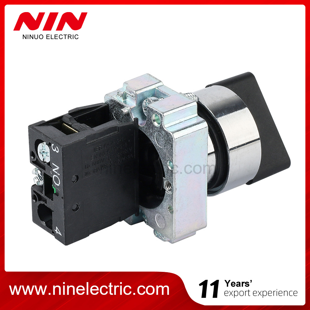 NIN XB2-ED21オンオフ2ポジションロータリーセレクトセレクター