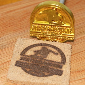 Poinçon à cuir personnalisé en laiton pour logo, outils de marquage et de gravure pour le travail du cuir - Product Image 3