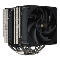 COOLLEO Etian P60TP V2 Deux Tours 6 Caloducs TDP 275W Refroidisseur D'air CPU Refroidissement LGA 115X/1200/1700/1851 pour Ordinateur Gaming AMD
