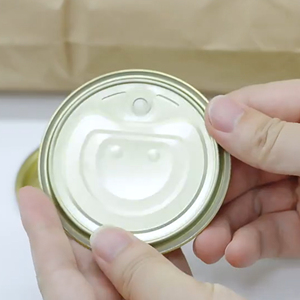 Nhà máy cung cấp tinplate dễ dàng mở cuối 401 # Tfs nắp cho bao bì thực phẩm - Product Image 4