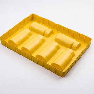 Bandeja blíster personalizada al por mayor con superficie flocada en colores PS para soporte interior de plástico para cosméticos - Product Image 5