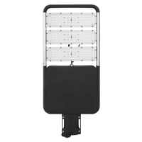 Réverbère solaire à lumen élevé fendu 30w 100w rue extérieure semi-integerted lumière led solaire