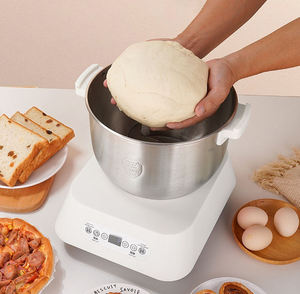 Electric Brushed AC Motor 200W Intelligent Touch Mixing Bowl Customized 5L Stainless Steel Stand-Type Household Dough Food Mixer