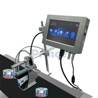 Máquina automática de codificación de inyección de tinta tapa tarro herramienta lata botella cosmética Hardware etiqueta Logo fecha número símbolo impresora de código de inyección de tinta