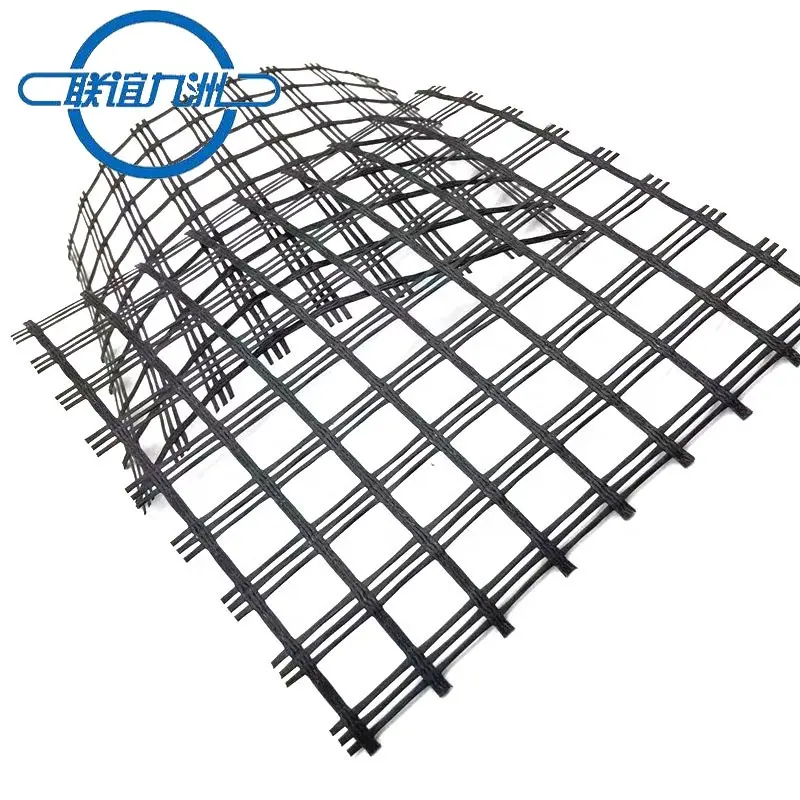 Geogrid ใยแก้วสำหรับการเสริมแรงทางเท้ายางมะตอยและความต้านทานการแตกเสร็จสมบูรณ์ในข้อกำหนดและราคาถูกในราคา