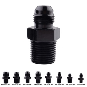 Bộ Chuyển Đổi <span class=keywords><strong>1</strong></span>/<span class=keywords><strong>8</strong></span> <span class=keywords><strong>NPT</strong></span> Sang <span class=keywords><strong>4AN</strong></span> Đường Ống Thẳng Đến 4 Một Ống Loe - Product Image 2