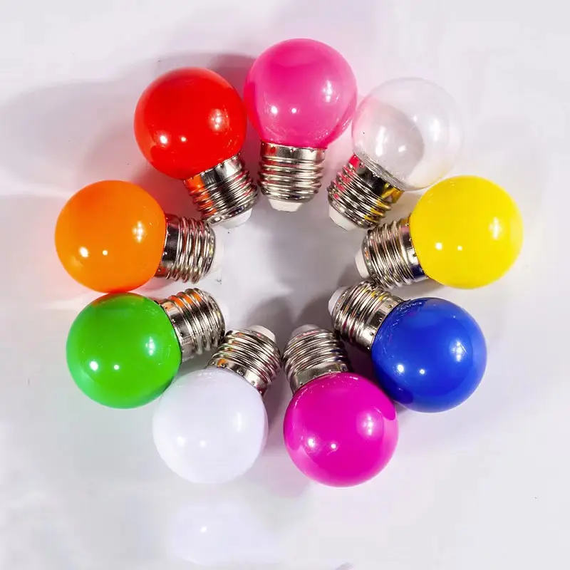 Commercio all'ingrosso E27 Mini Multi colore lampadine a Led festone luci del partito a forma di globo lampadina a Led per la decorazione della casa
