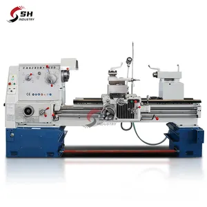 easy operate Mold making lathe machine mechanical CA6161 CA6261 gap bed lathe for sale