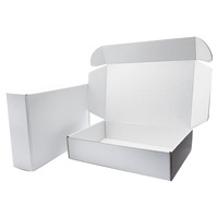 Boîte d'expédition personnalisée avec papier d'emballage, emballage cadeau pour vêtements, emballage en carton ondulé de qualité supérieure, boîte d'expédition pour vêtements, lingerie, colis postal