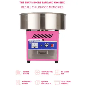 2022 yeni tasarım otomatik Marshmallow yapma makinesi pamuk şekeri makinesi aperatif makineleri