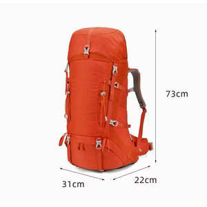 Custom Multifunction Waterproof Trekking Rucksack Mountaineering Travel Camping Sport Adventure <strong>Bag</strong> Pack 50L <strong>Hiking</strong> Backpack - Product Image 4