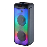 Altavoz de Karaoke GY-5046 para Exteriores, Altavoz Portátil Dual de 6.5 Pulgadas con Micrófono, Bafle Bluetooth, Haut-Parleur avec Micro