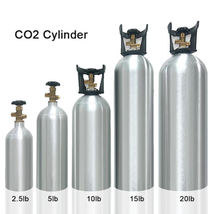 Tanque de CO2 de Alta Presión de 10L, Cilindro de Gas de Acero Inoxidable para Oxígeno y Argón - Product Image 2