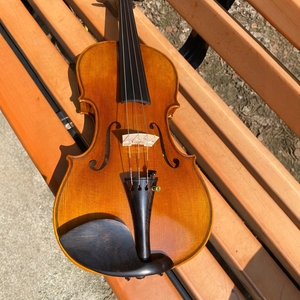 Wholesale Factory Made Handcrafted Violin, Professional Grade <b>Musical</b> <b>Instrument</b> with Excellent Sound and Stable Intonation - Product Image 1