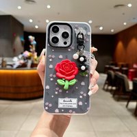 Coque de téléphone tendance avec motif floral pour iPhone 18 17 16 15 14 13 12 11 Pro Max 16E XS X XR 8 Plus