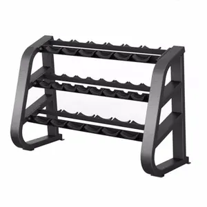 XINRUI Fitness 3 Tier Stand Gym Equipment Fitness Weight Dumbbell Rack XC846