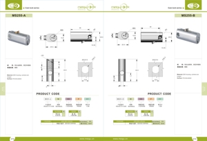 Mini kết hợp khóa Ống Thẳng Dài Thùng Lõi khóa hợp kim kẽm tủ khóa - Product Image 2