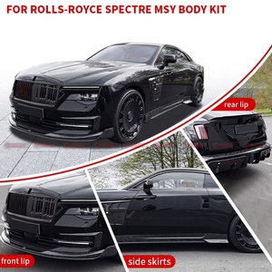 ชุดแต่งตัวถังรถยนต์สไตล์ MSY คุณภาพเยี่ยม ผลิตจากคาร์บอนไฟเบอร์แห้ง สำหรับ Rolls Royce Spectre ประกอบด้วยสปอยเลอร์หน้า สปอยเลอร์หลัง ฝากระโปรงหน้า และชุดแต่งรอบคัน - Product Image 4