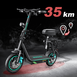 48V Electric Scooter Battery Mobility Foldable E-Scooter for Adults with Seat Basket EU Stock Brushless Motor 720WH Waterproof - Product Image 5