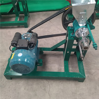 Máquina Extrusora Combinada para Palitos de Arroz y Palomitas de Maíz Curvas, con Motor de Gas de un Solo Cilindro