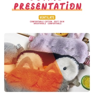 Cute <b>Usb</b> Heat Eye Mask Adjustable Temperature GrapheneFar Infrared <b>Heating</b> Plush Eye Mask Stimulate the Circulation of Blood - Product Image 4