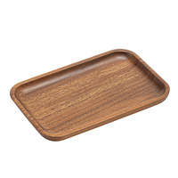 Klassieke multifunctionele dienblad van massief hout, rechthoekig, voor fruit, kaas, snacks, opbergruimte, makkelijk schoon te maken, duurzaam, duurzaam, gegraveerd