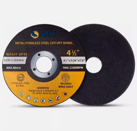En stock 600 pièces Disque de coupe ultra-mince 4,5" x 0,040" x 7/8" pour meuleuse d'angle, pour métal et acier inoxydable