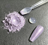 Poudre de Pigment d'Aluminium Violet Taro Scintillant Lisse et Fin 5-100 Microns GuanZun pour Salon de Manucure Professionnel