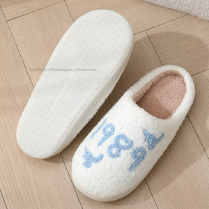 New Product Indoor Outdoor Soft Winter Plush for <b>Slippers</b> Explosion Design High Material Fruit Logo Light Weight Comfort - Product Image 6