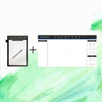 Tableta Gráfica para Presentaciones, Plug and Play para Windows 10/11, Área de Escritura A4, Enseñanza por Ordenador, Aprendizaje, Grabación de Lecciones