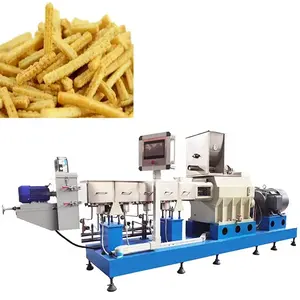 Ligne de transformation des aliments bugles snacks entièrement automatique machine de fabrication de snacks