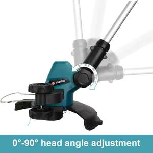 Débroussailleuse électrique sans fil 1000w, tondeuse à gazon et <span class=keywords><strong>coupe</strong></span>-<span class=keywords><strong>bordure</strong></span> à roulettes - Product Image 3