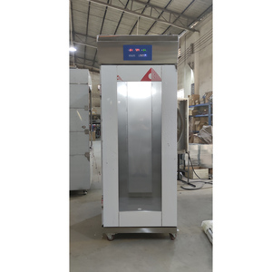 Máquina de masa eléctrica de acero inoxidable, 16 bandejas, máquina industrial de pan, retardante de pan, venta al por mayor