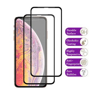 Nouvelle arrivée 9H couverture complète HD clair verre trempé protecteur d'écran Mobile pour <span class=keywords><strong>iphone</strong></span> 13 12 pro max - Product Image 1
