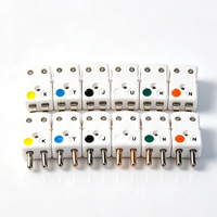 Connecteur de thermocouple de type K personnalisé, thermocouple céramique haute température, broche plate ronde, pour l'approvisionnement des usines de carbone
