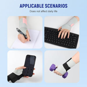 Sağ ve Sol El İçin Özelleştirilmiş Metal Destekli 3 Bantlı Basınç Ayarlı Karpal Tünel Bilek Destek Bandajı - Product Image 6