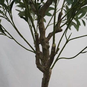 Plantes Artificielles en Plastique, Faux Olives <span class=keywords><strong>D</strong></span>étachables, Bonsaïs, Vente en Gros <span class=keywords><strong>d</strong></span>'Usine, Plantes en Pot au Toucher Réel pour la <span class=keywords><strong>D</strong></span>écoration - Product Image 4
