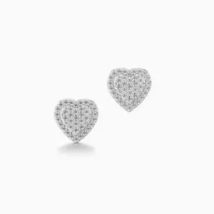 Top Quty 925 Sier & Moissanite Diamond <b>Stud</b> <b>Earrings</b> 10K/14K/18K Solid Gold Hip Hop Style for Women-for Wedding Party or Gift - Product Image 2