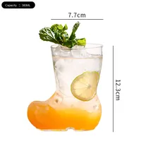 Usine En Gros Personnalisé Creative Vin Bière Cocktail Verre Tasses Moderne Champignon Boisson Tasses pour Party Bar Jus